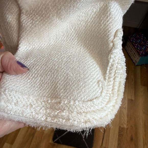 Anne Klein Cream Blazer and Skirt Set - Picture 7 of 10